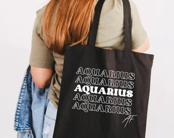 Zodiac Tote Bag, Astrology Gifts, Birthday Gifts, Horoscope Totes