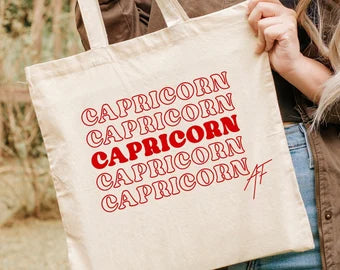 Zodiac Tote Bag, Astrology Gifts, Birthday Gifts, Horoscope Totes