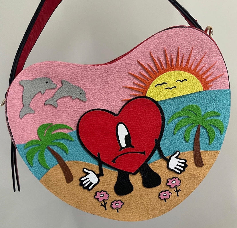 "Un Verano Sin Ti" Themed Purse Faux Leather Designs