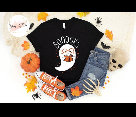 Spooky Boooks Tee