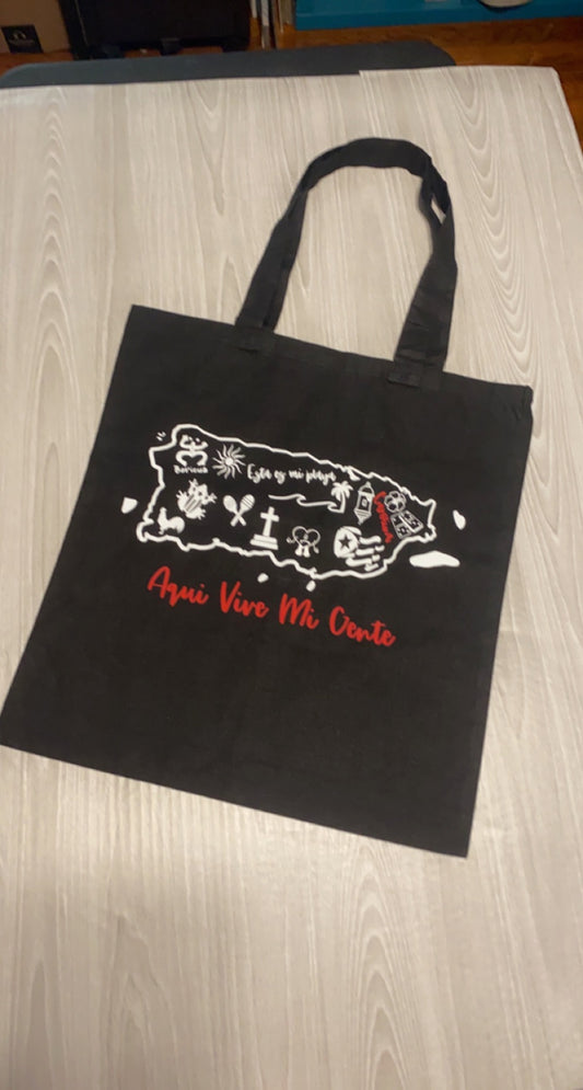 “Aqui Vive Mi Gente” PR Tote