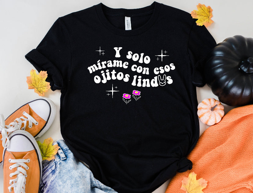 “Ojitos Lindos” Bad Bunny Tee